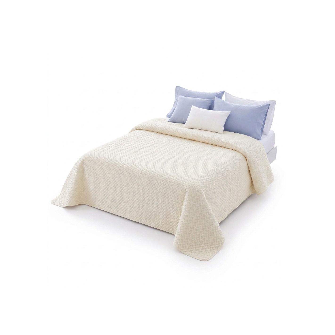 Todocama - Colcha Boutí Cama de Microfibra para Todo el Año Piqué.