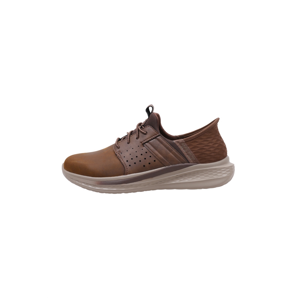 Skechers SLADE-ZACHARY Deportivas Planas Hombre Marrón