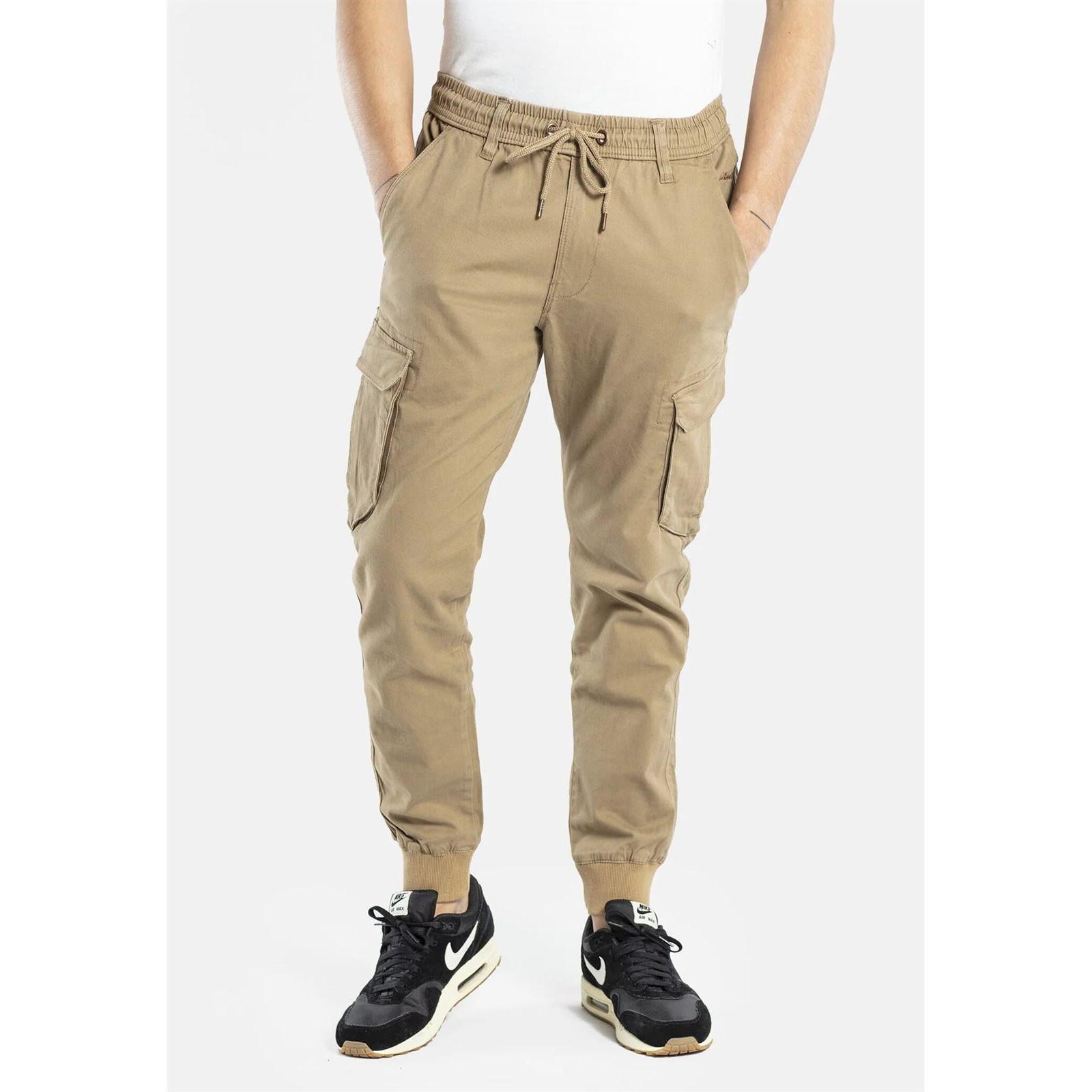 Pantalon cargo Reell Reflex rib cargo dark sand