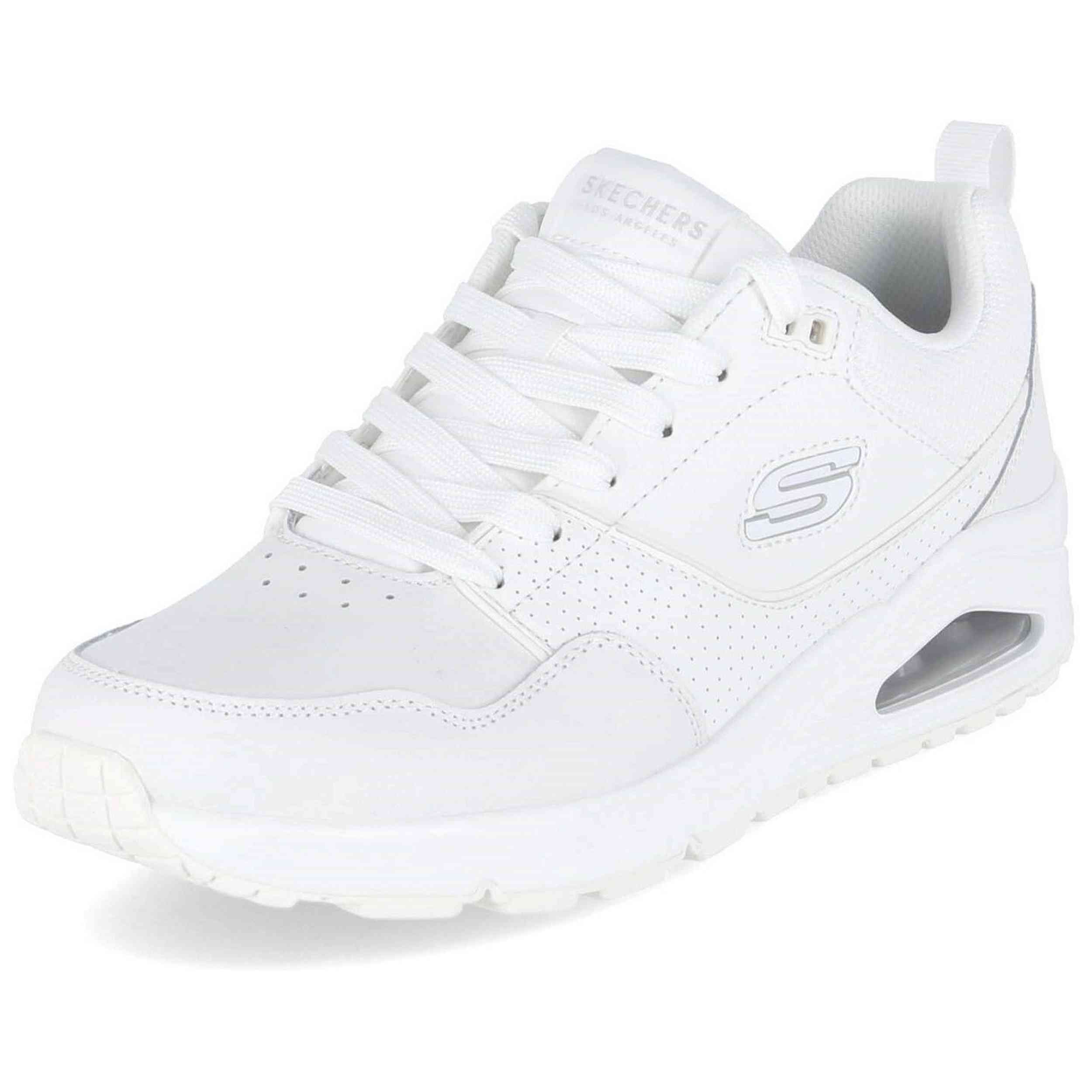 Calzado Skechers modelo Uno - Retro One en color Blanco