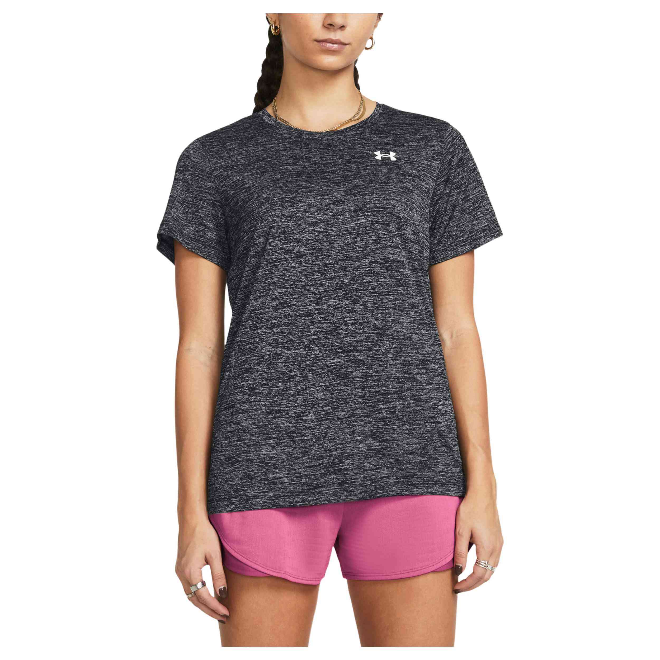 Camisetas De Manga Corta Under Armour modelo 1384230-001 para Mujer en color Gris