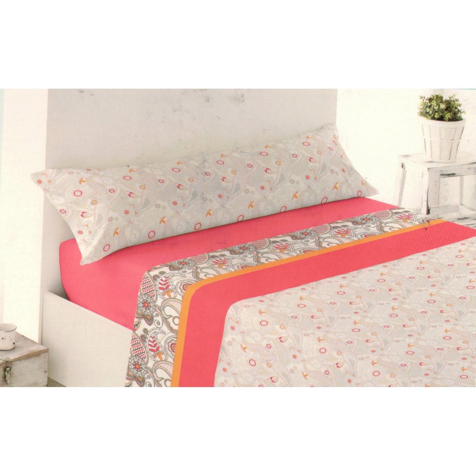 HIPERMANTA. Juego de sábanas térmicas CORALINA INVIERNO 180 grs/m2. Tacto agradable y suave. Juego de 3 PIEZAS. Para CAMA 090 cm.
