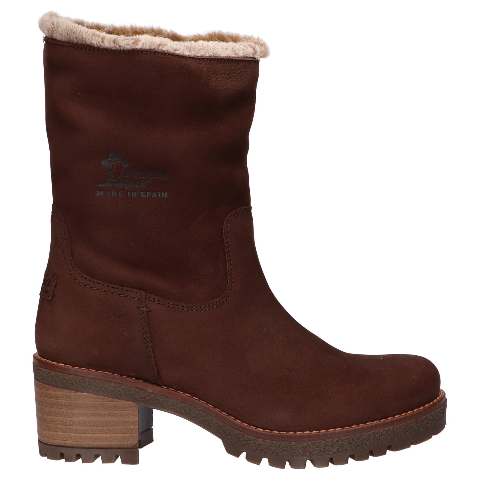 Panama jack piola b43 nobuck brown women's boots
