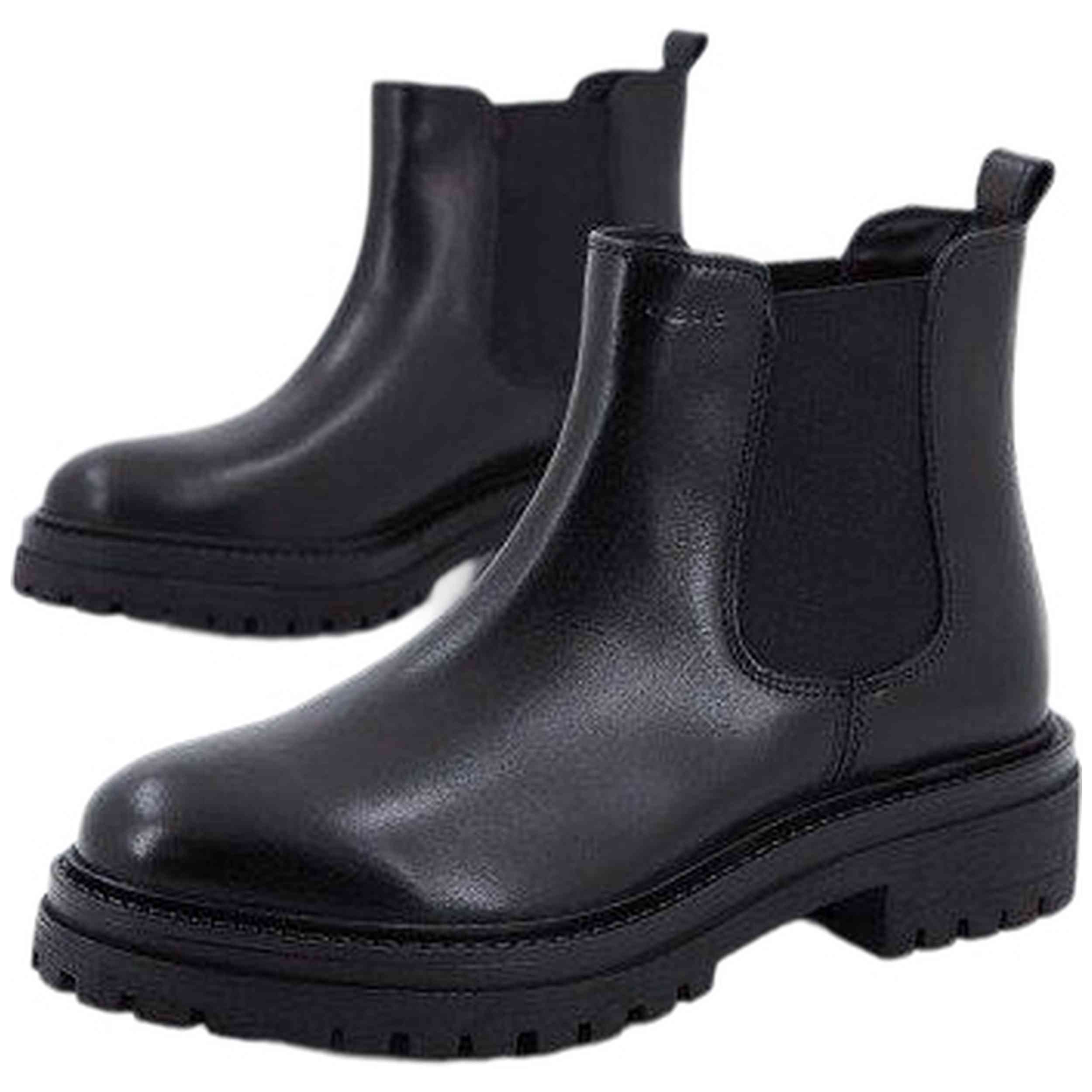 Botines Geox modelo D04HRB 00043 D IRIDEA para hombre y mujer en color Negro
