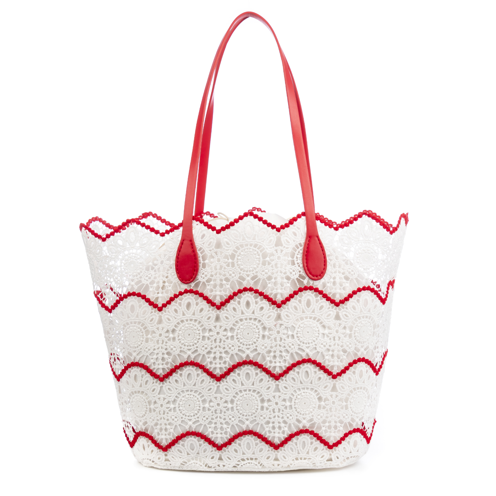 IRIA QUINTANA Biferno Bolso de hombro Mujer. Fabricado en algodón. 44,5x17,5x29 Cm.