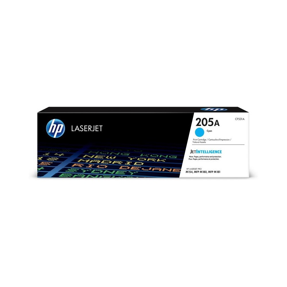 HP Tóner 205A Cyan