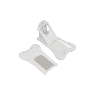 CA 7 x 3,8 cm 2 piezas Cerradura de puerta corredera, Cerradura de seguridad para cerradura de ventana, Cerraduras de seguridad para armario, Cerradura de ventana sin taladrar