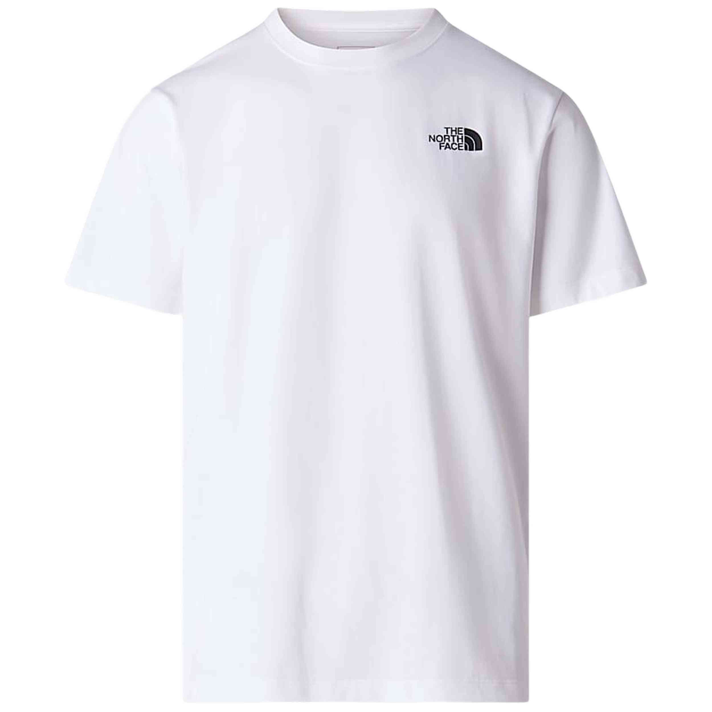 Textil The North Face modelo M Vertical Regular Short Sleeve Tee-Grap Tnf White en color Blanco