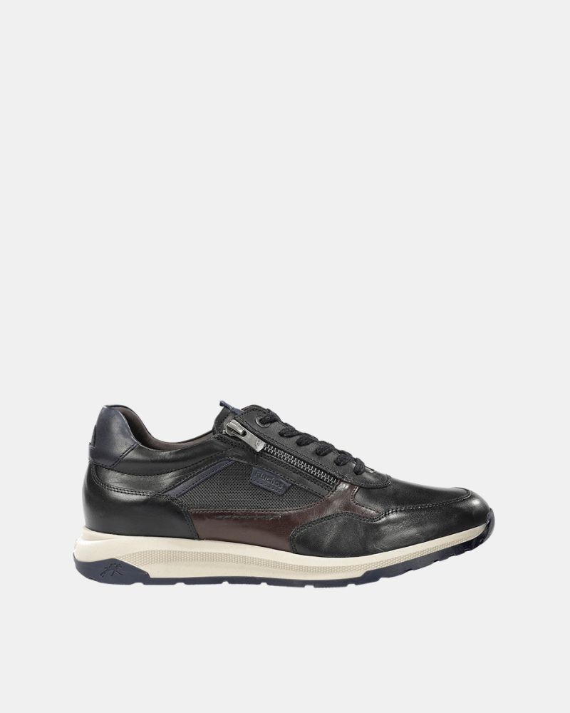 FLUCHOS F2530 Zapatillas Bajas Hombre Negro