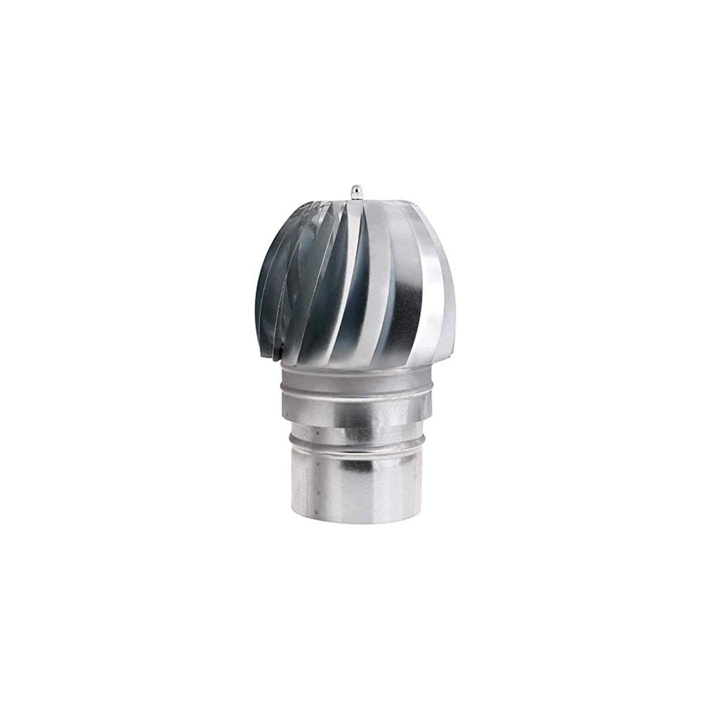 SOMBRERETE GIRATORIO GALVANIZADO 120MM PARA EXTRACCION DE HUMOS ODEM DE SUINPLAS DECORACIONES