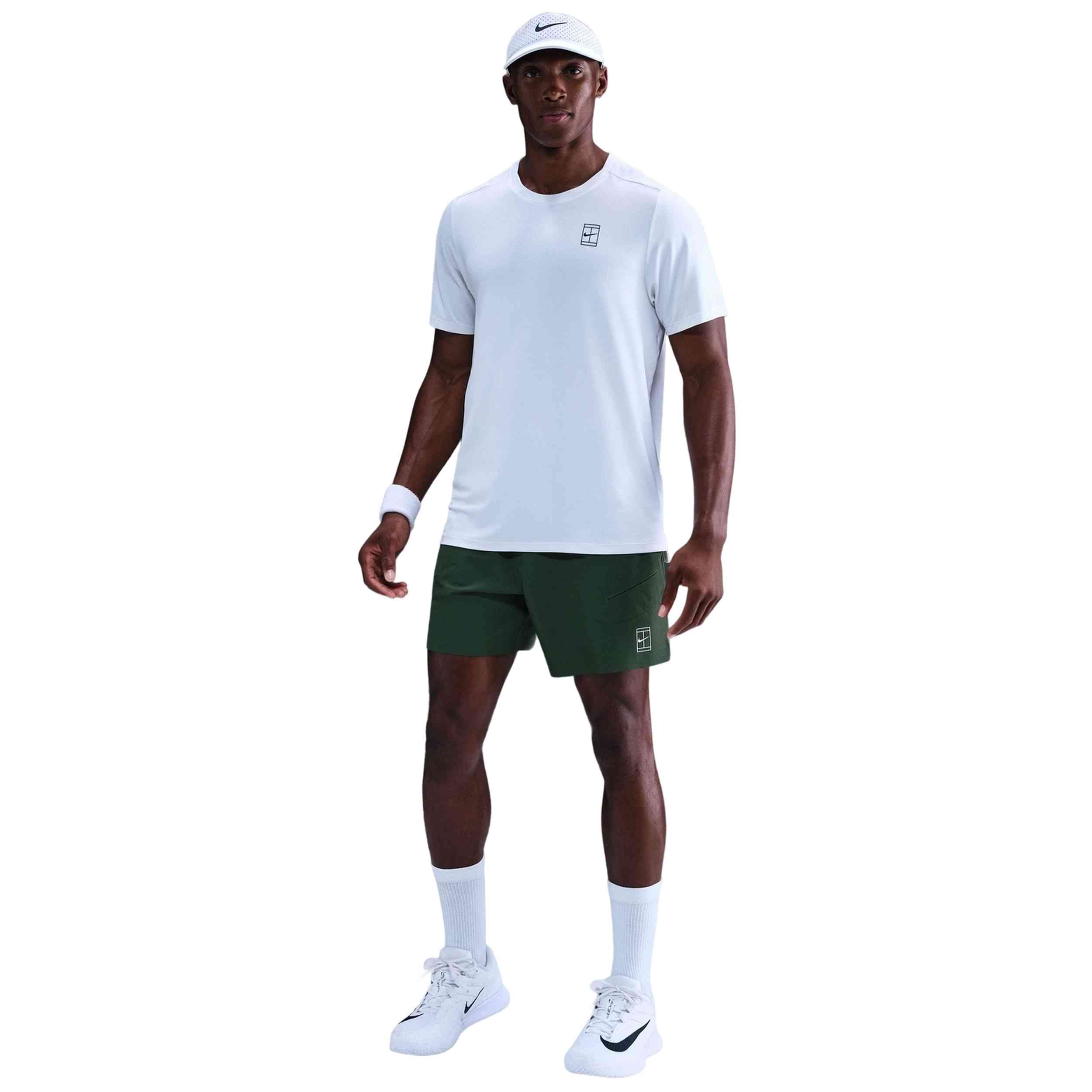 Short Nikecourt Advantage Nike en color Verde