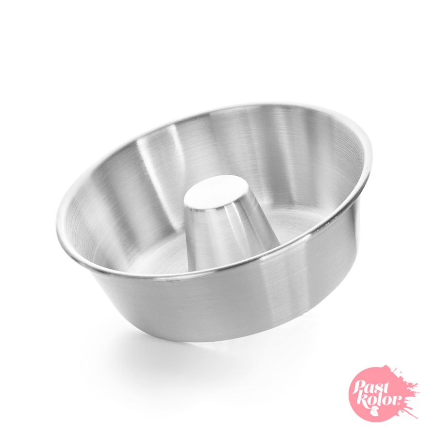 Glotomania Molde de Aluminio Savarín Profesional - Ø 30 Cm / H 10 Cm - Antiadherente y Duradero