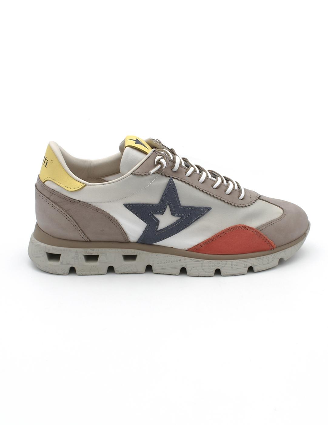 Deportiva CETTI C-1259 Beige/Colores Hombre.
