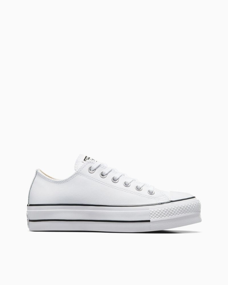 CONVERSE 561680C CHUCK TAYLOR ALL STAR LEATHER Zapatillas Bajas Mujer Blanco