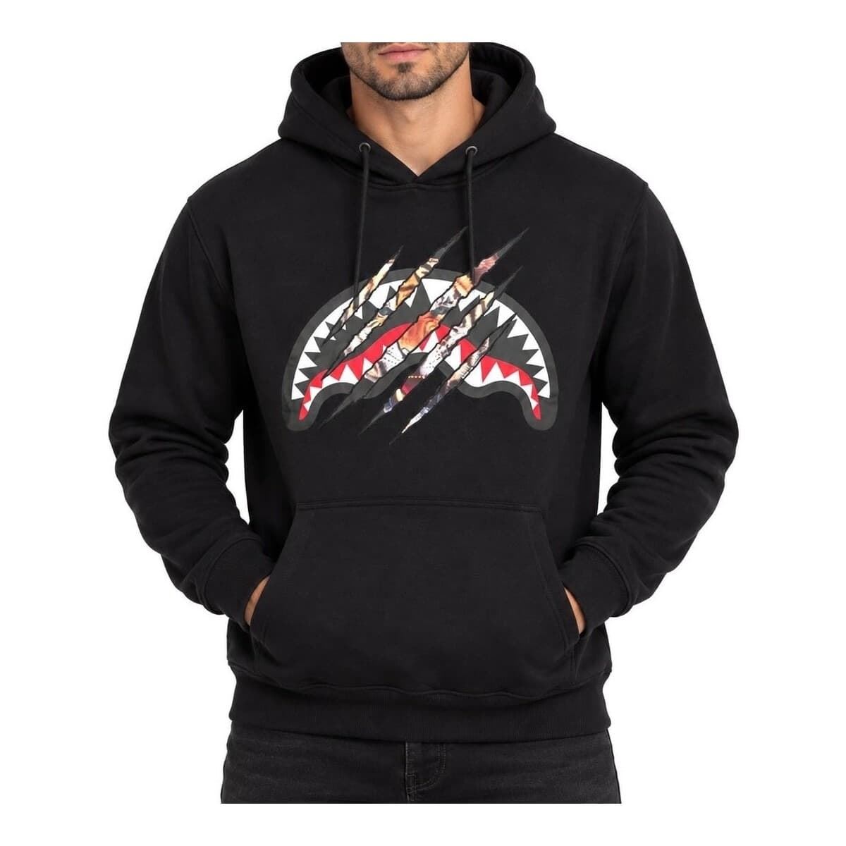 Sudadera Sprayground Scratched Regular SP961BLK