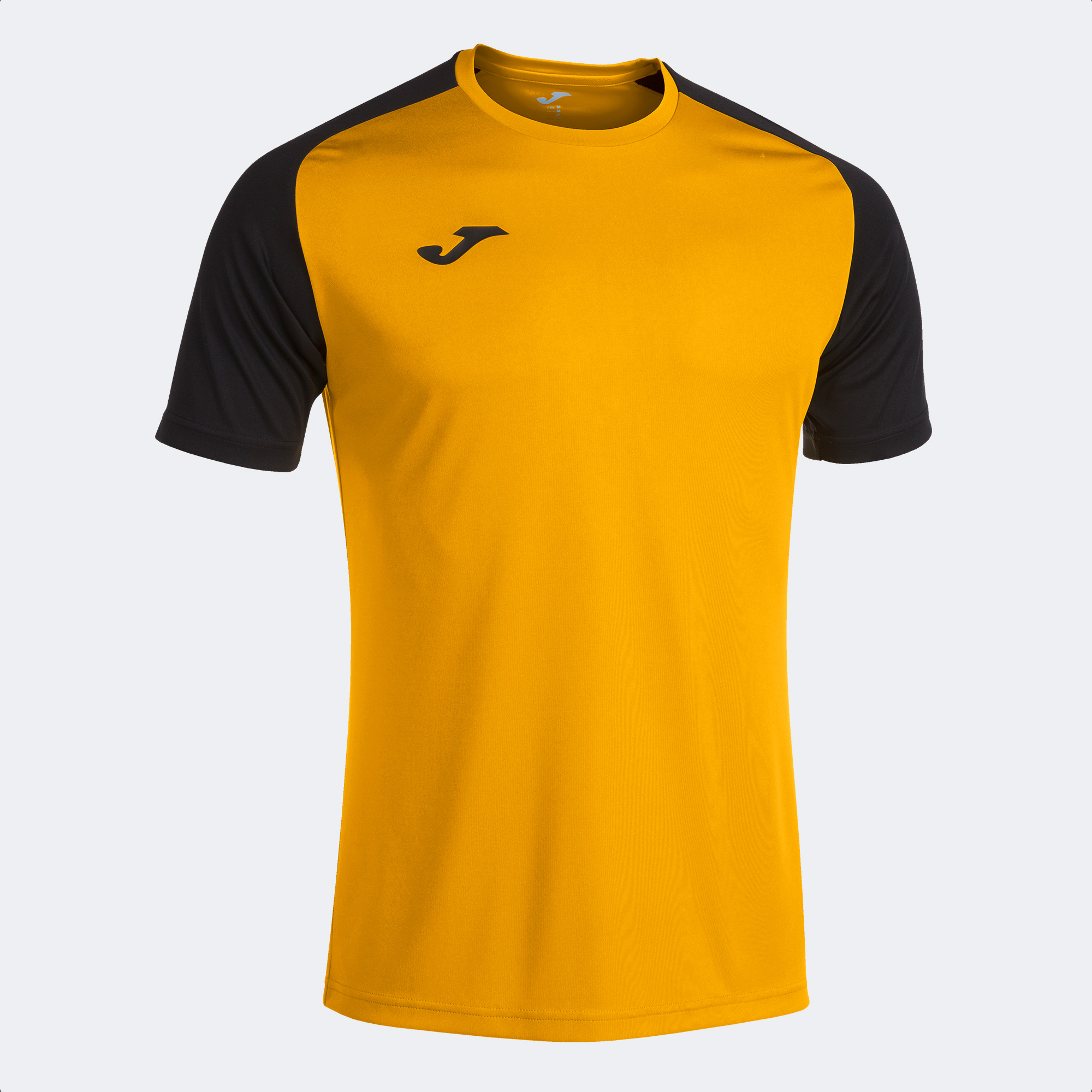 Camiseta M/C Hombre Joma Academy IV 101968 Ámbar Negro 081 Ligera