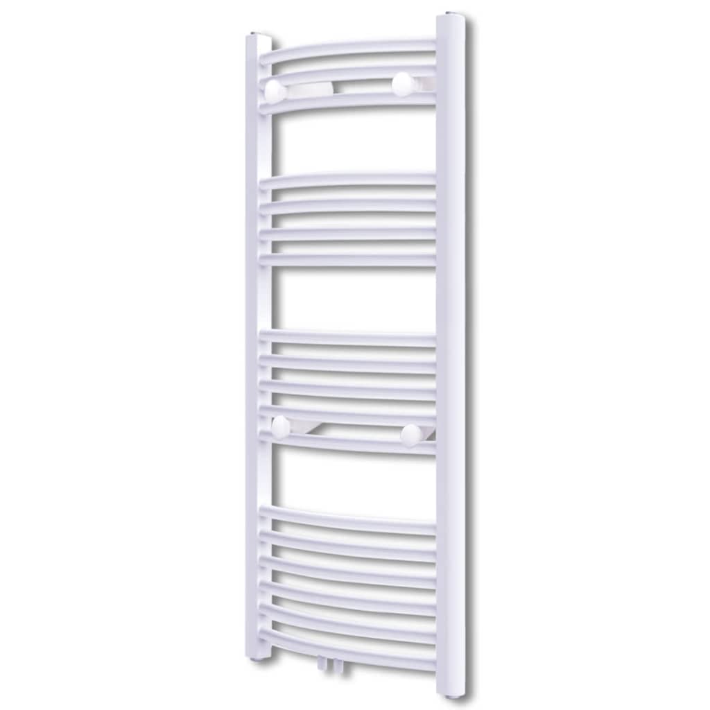 vidaXL Radiador toallero de baño con rieles curvados Dimensiones 500 x 764 mm, 500 x 1160 mm, 600 x 1160 mm