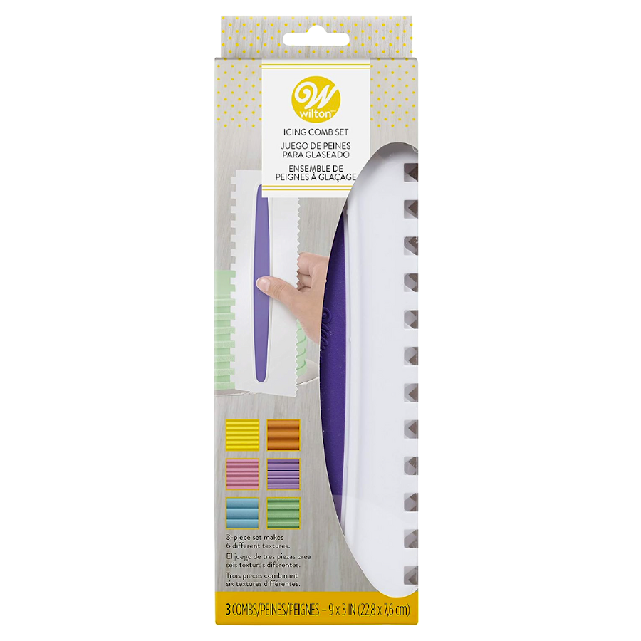Glotomania SET HERRAMIENTAS PARA TEXTURAS - WILTON