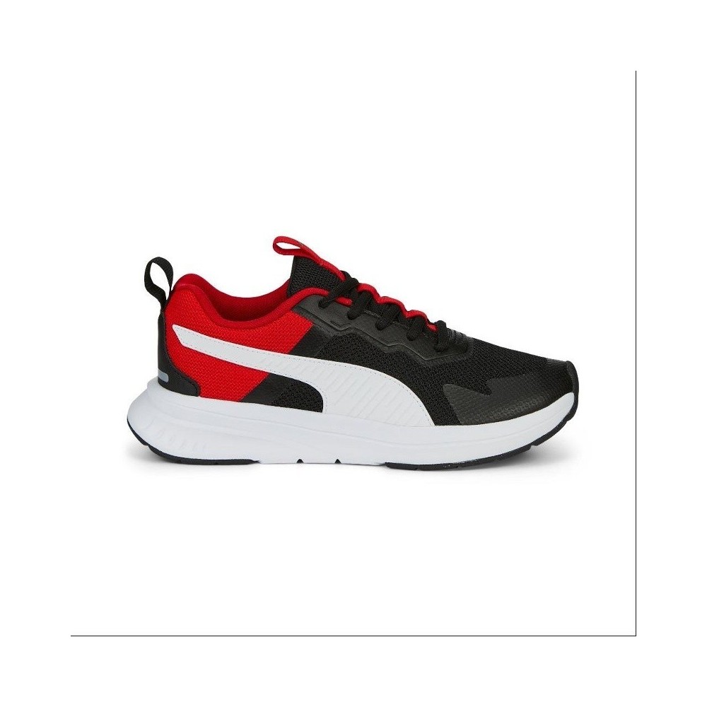 Zapatillas deportivas niño PUMA 386238 01 DEPORTIVO ELASTICOS NEGRO-BLCO-ROJO 30622 23I