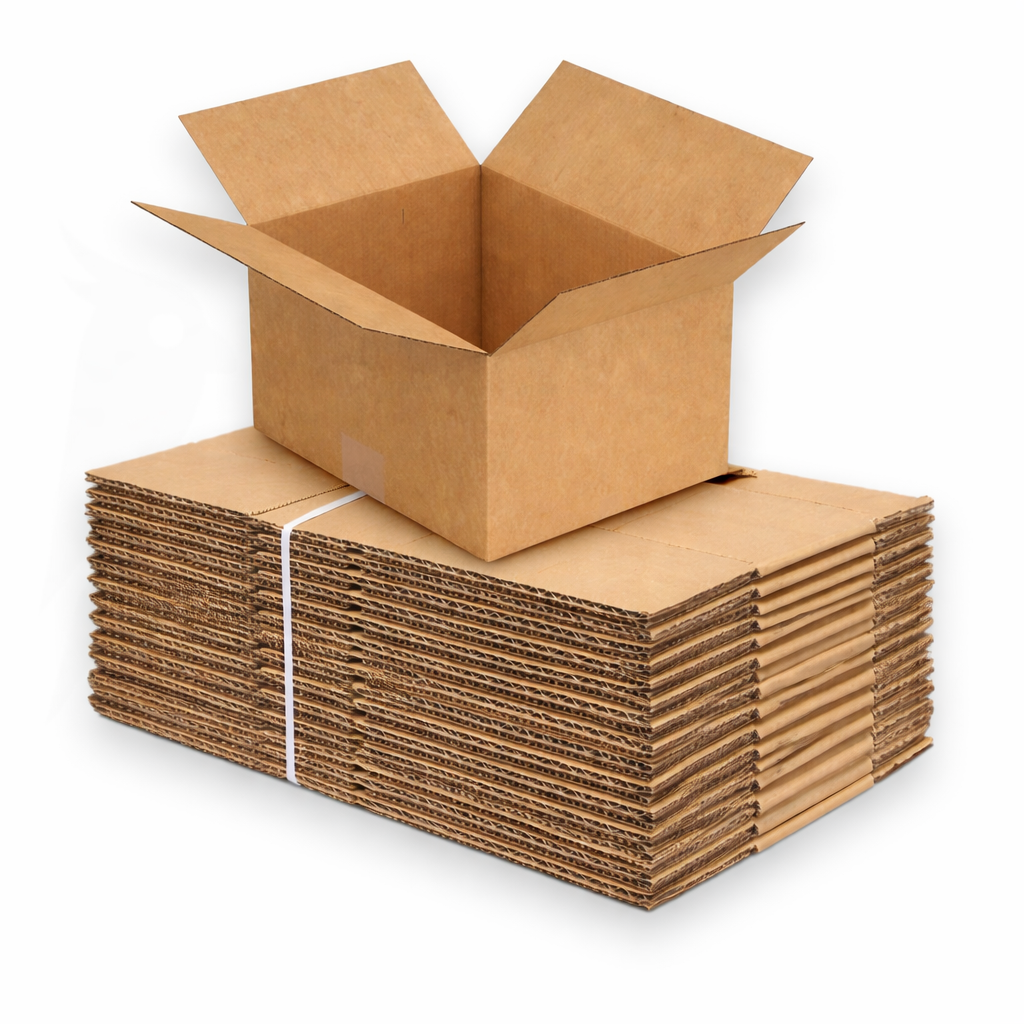 Cajas de Cartón Rígidas para Embalaje Multifuncional Modelo Resistente para Envío Almacenaje y Regalos Pack x15 Uds - Sin Marcas ni Logos (Anonimas)