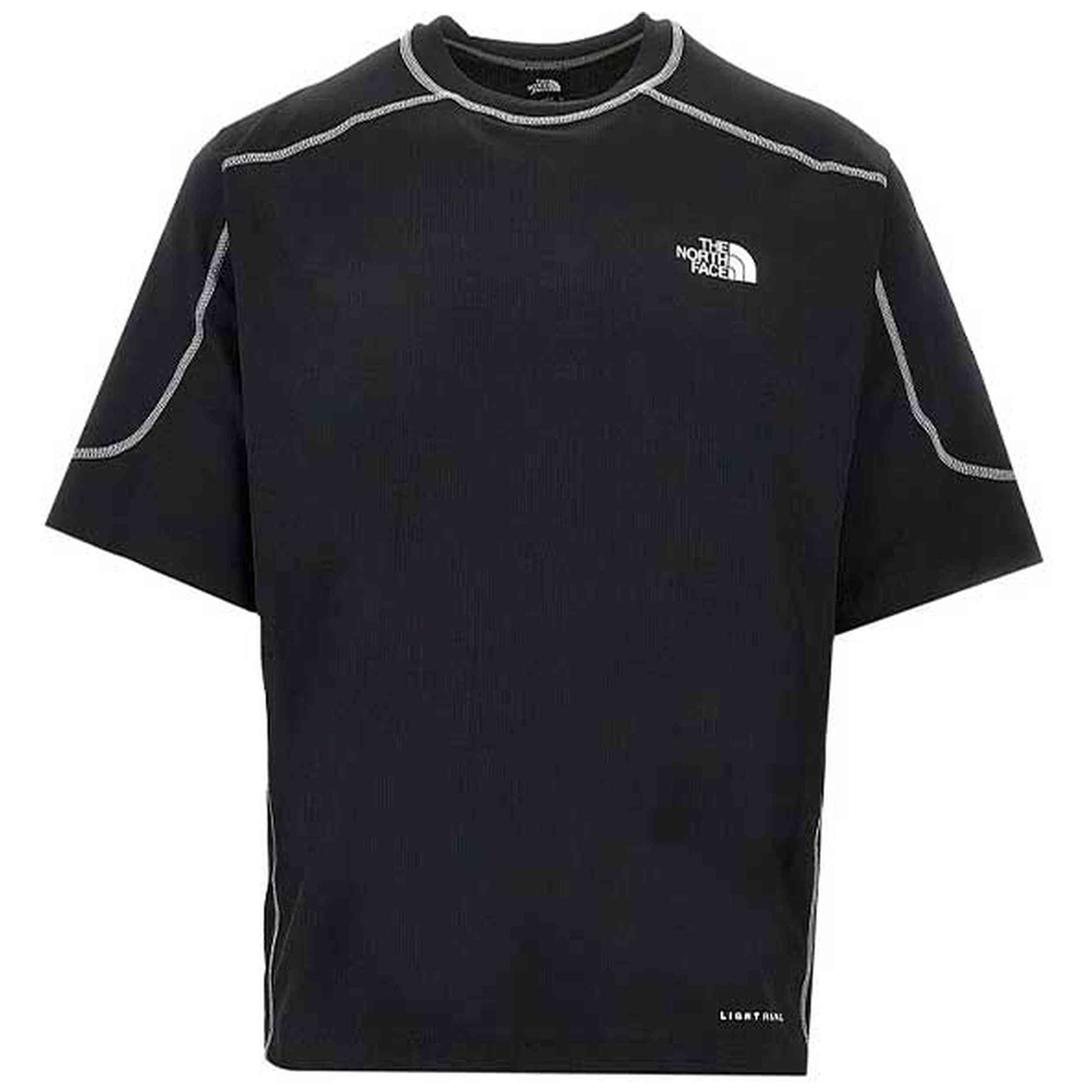Camiseta De Manga Corta The North Face modelo Light Rail para Hombre en color Negro