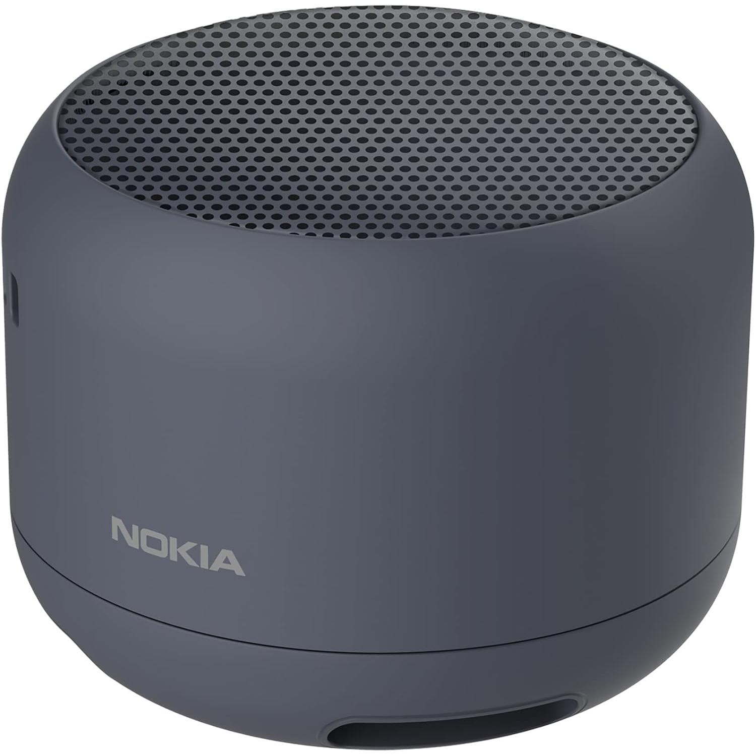 Nokia - Altavoz inalámbrico portátil SP-102 de 5 W con Bluetooth 5.1, resistente al agua IPX7 y hasta 22 horas de batería