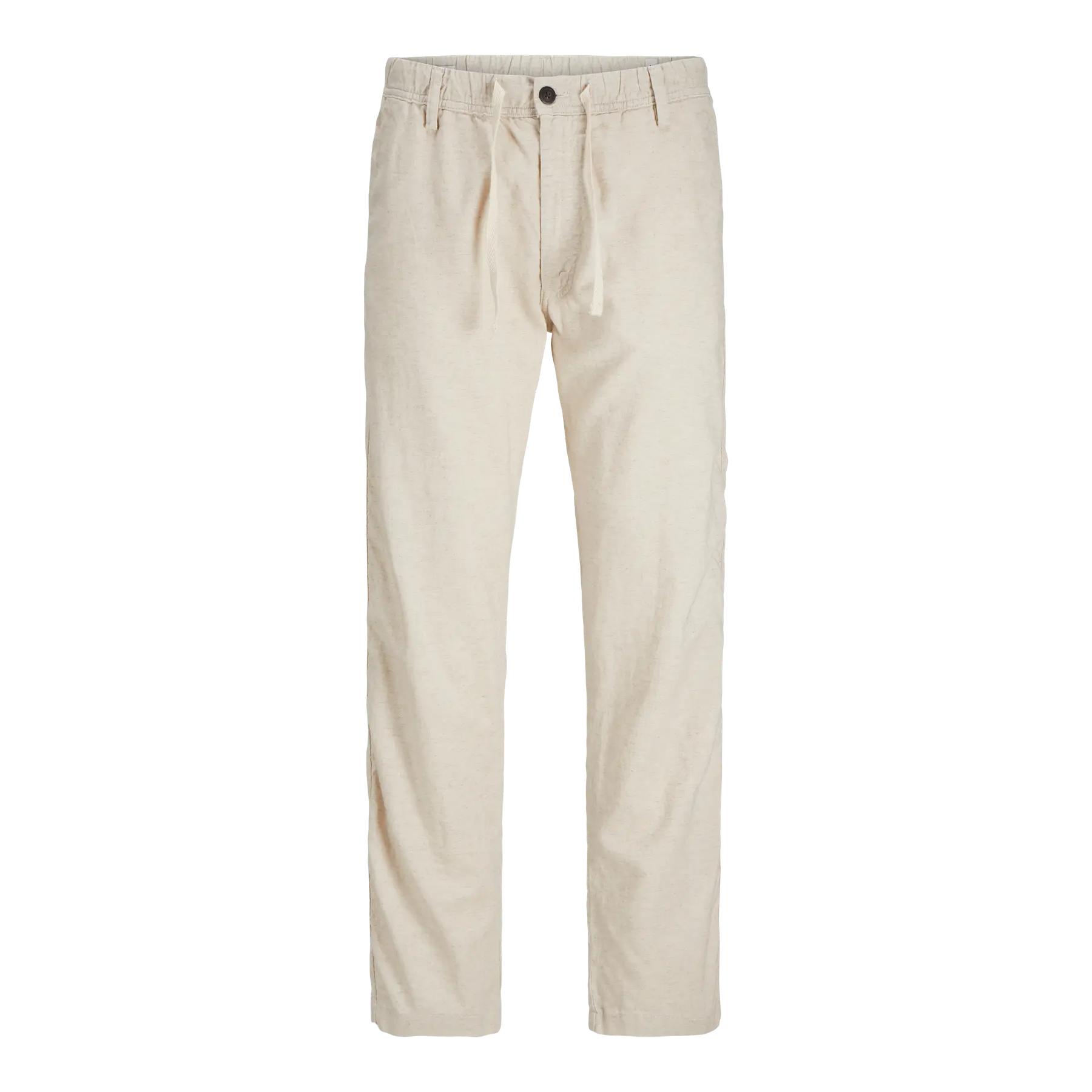 Pantalón Kane Lino Beige Jack and Jones