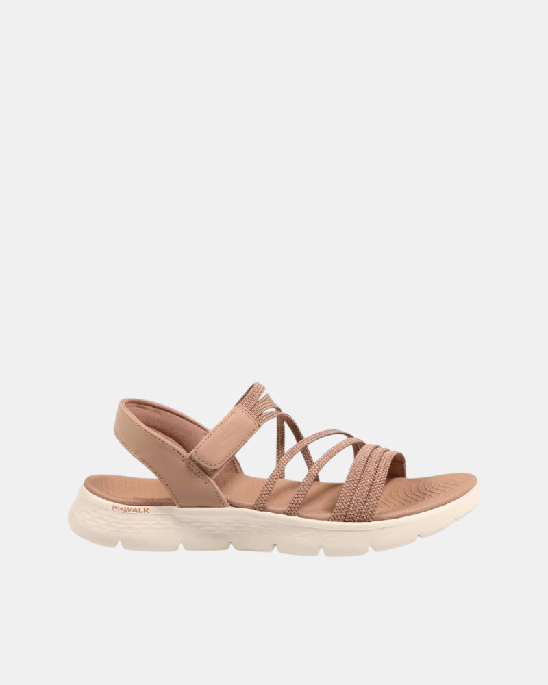 SKECHERS 141473 GO WALK FLEX Sandalias Abiertas Mujer Taupe