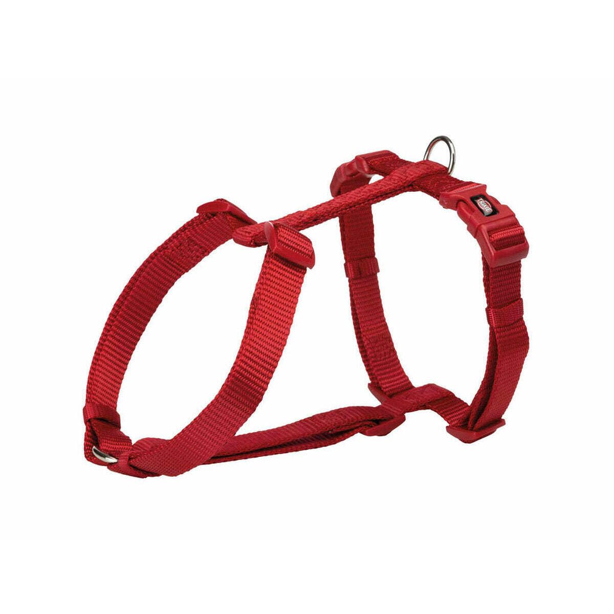 TRIXIE Arnés NEW Premium. L. 60–87 cm/25 mm. Rojo