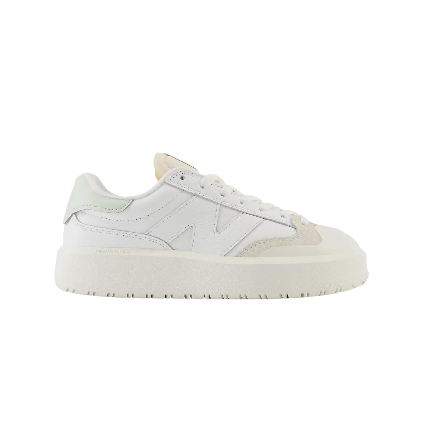 Zapatillas new balance ct302sg blanco verde de mujer.