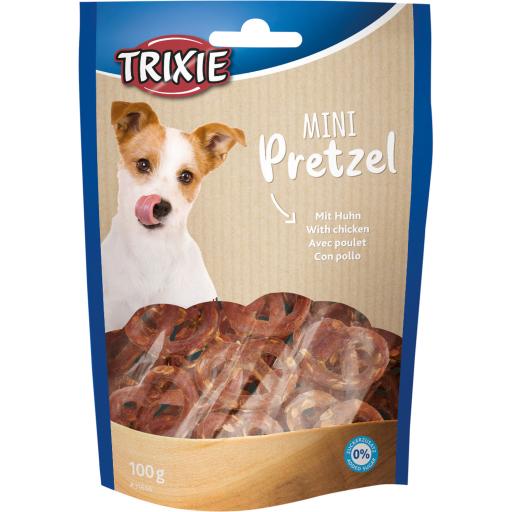 Trixie Snacks Mini Pretzels para Perros (Perros , Snacks , Naturales) - 100 gr