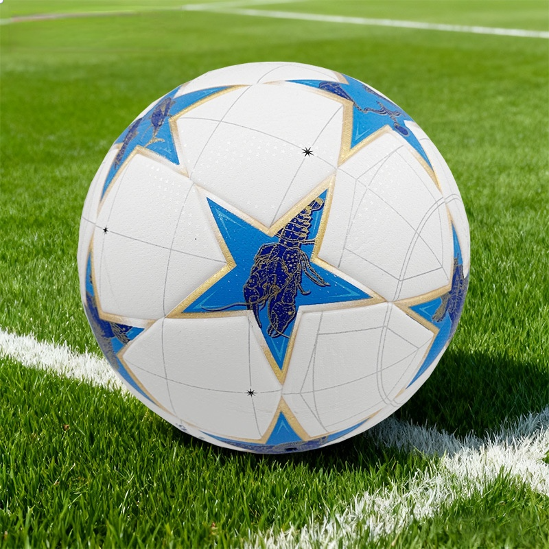 **Fútbol para entrenamiento de adultos, pegado térmico, talla 5, fútbol para niños, para partidos al aire libre.