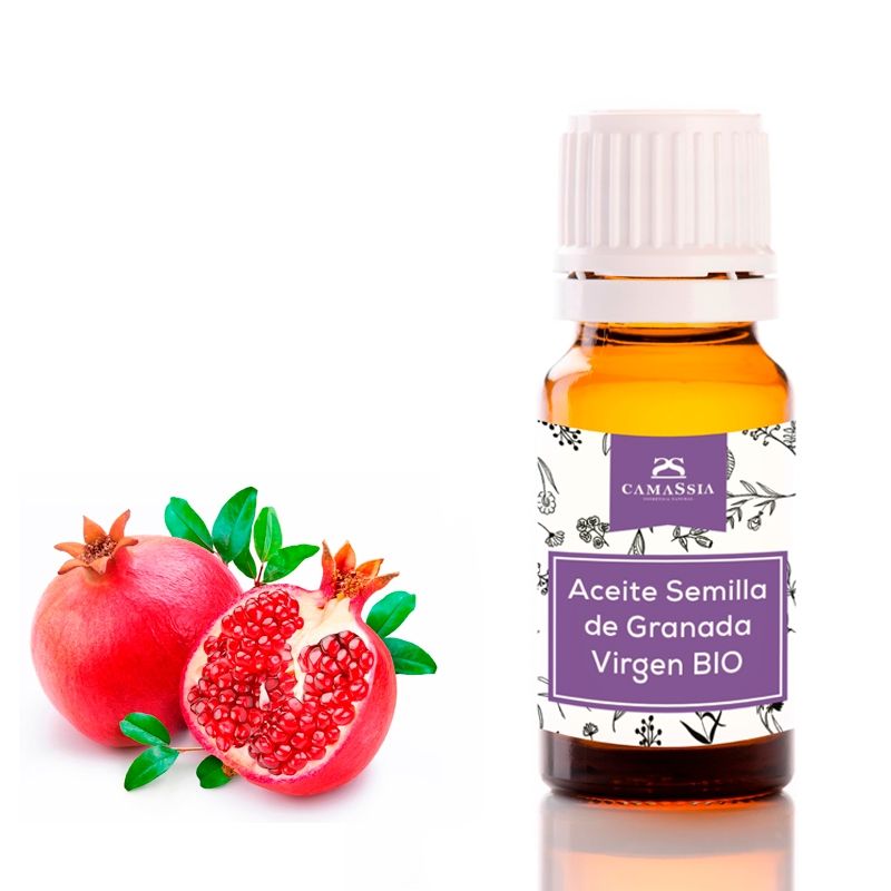 Camassia Aceite de semilla de granada virgen BIO | Aceites vegetales | De extracción al CO2 y de agricultura ecológica | 50ml