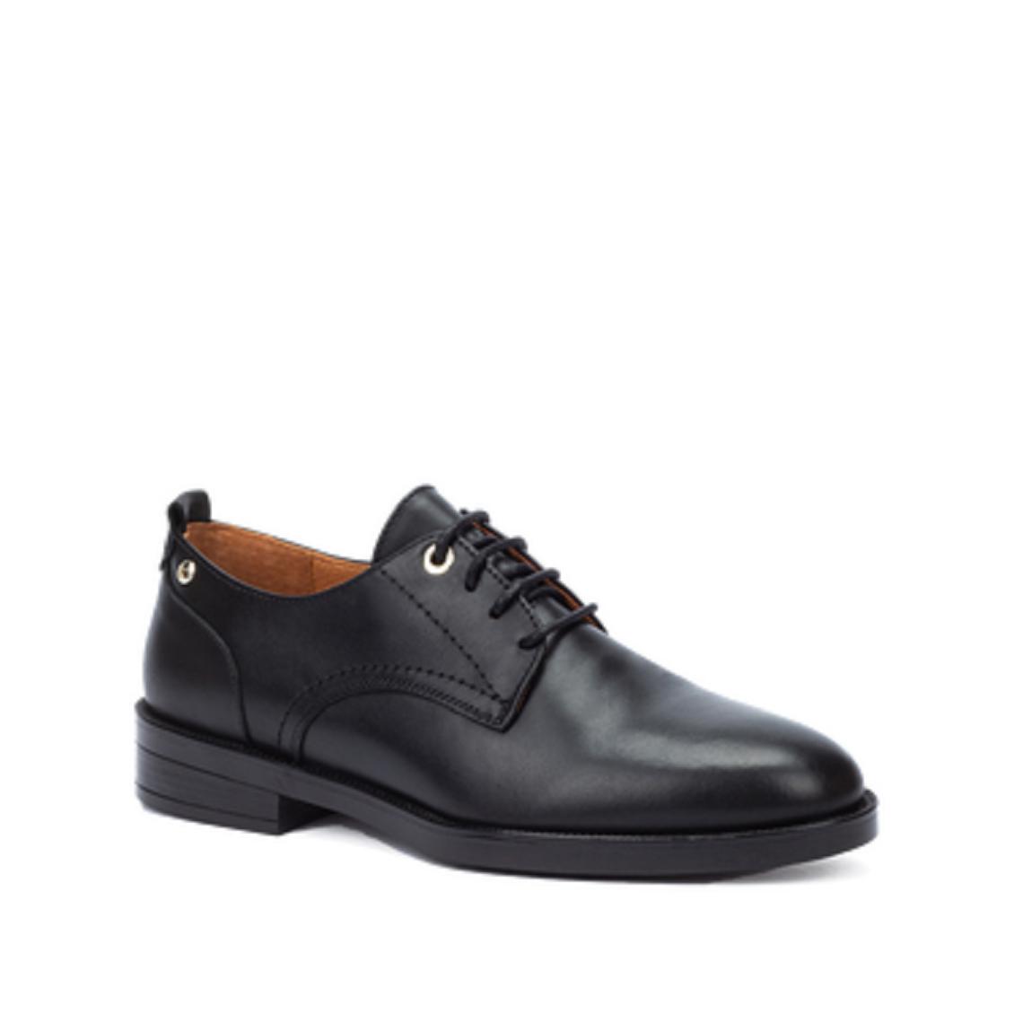 PIKOLINOS Puertollano W3C-4867 zapato de mujer en piel natural de cordones, estilo blucher.