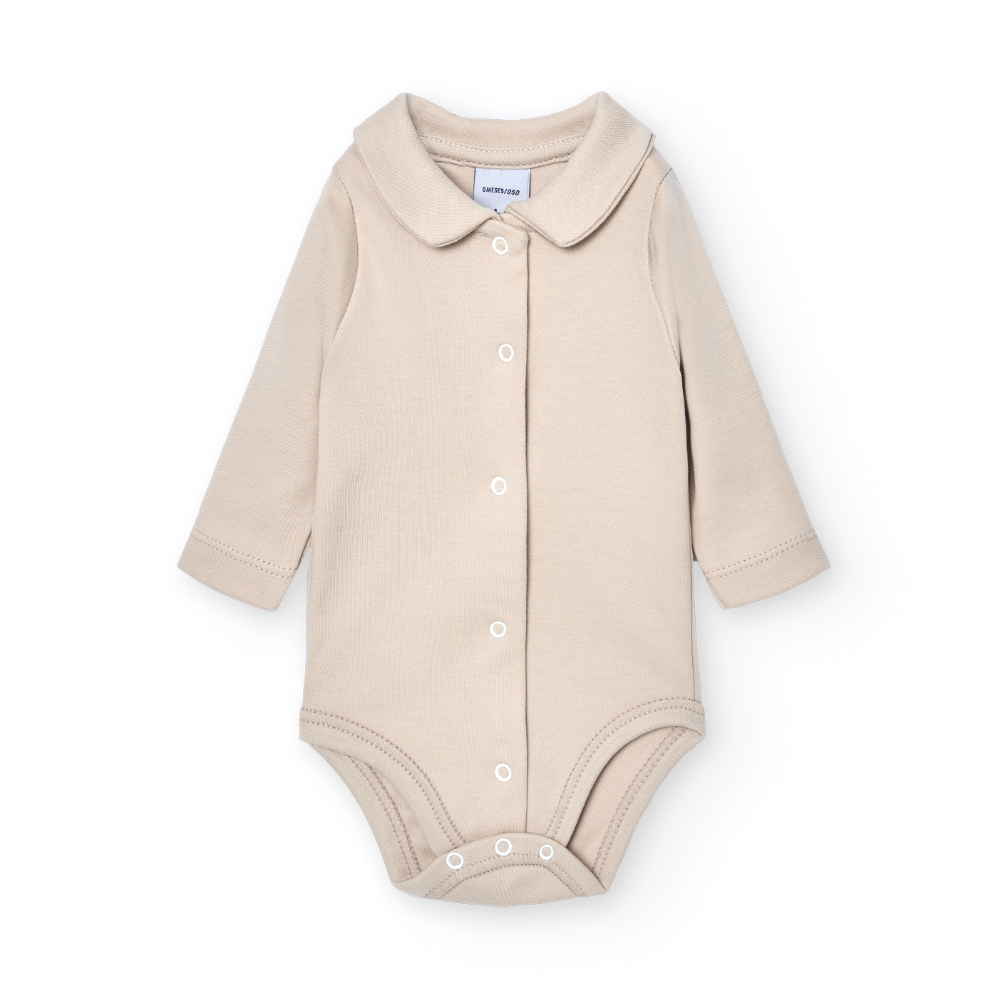 Basicos Babidu pack de 2 bodys abierto delantera cuello pico