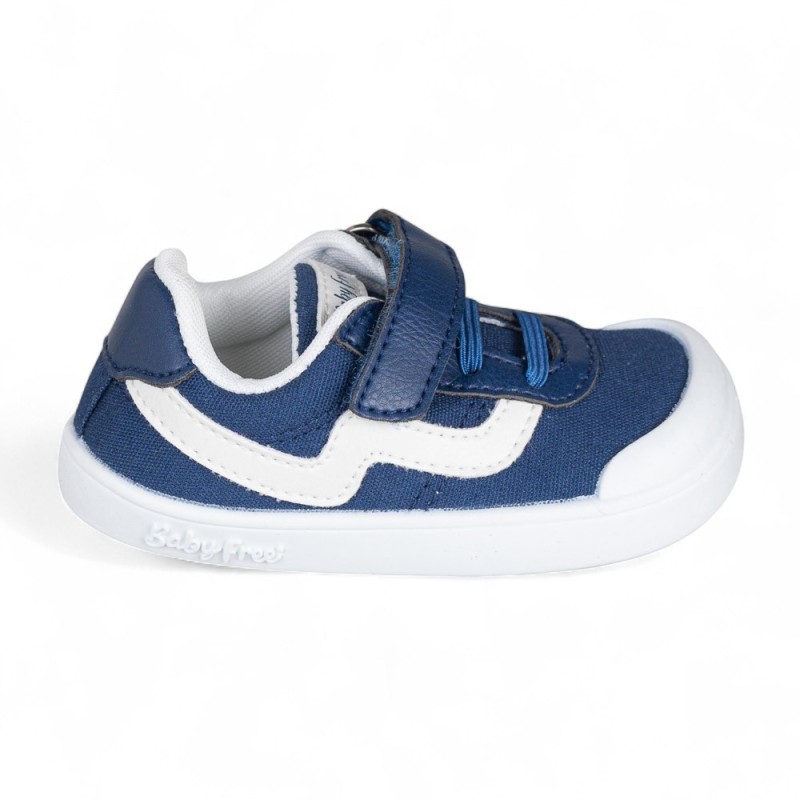 LONA DEPORTIVA BAREFOOT BABY FREE AZUL MARINO