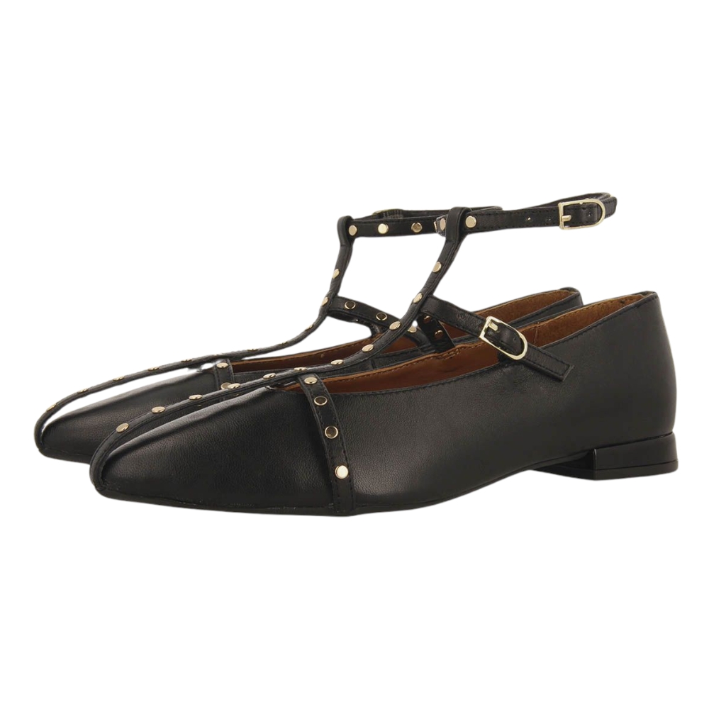 Bailarinas Piel Con Tachuelas Kalocsa 73839