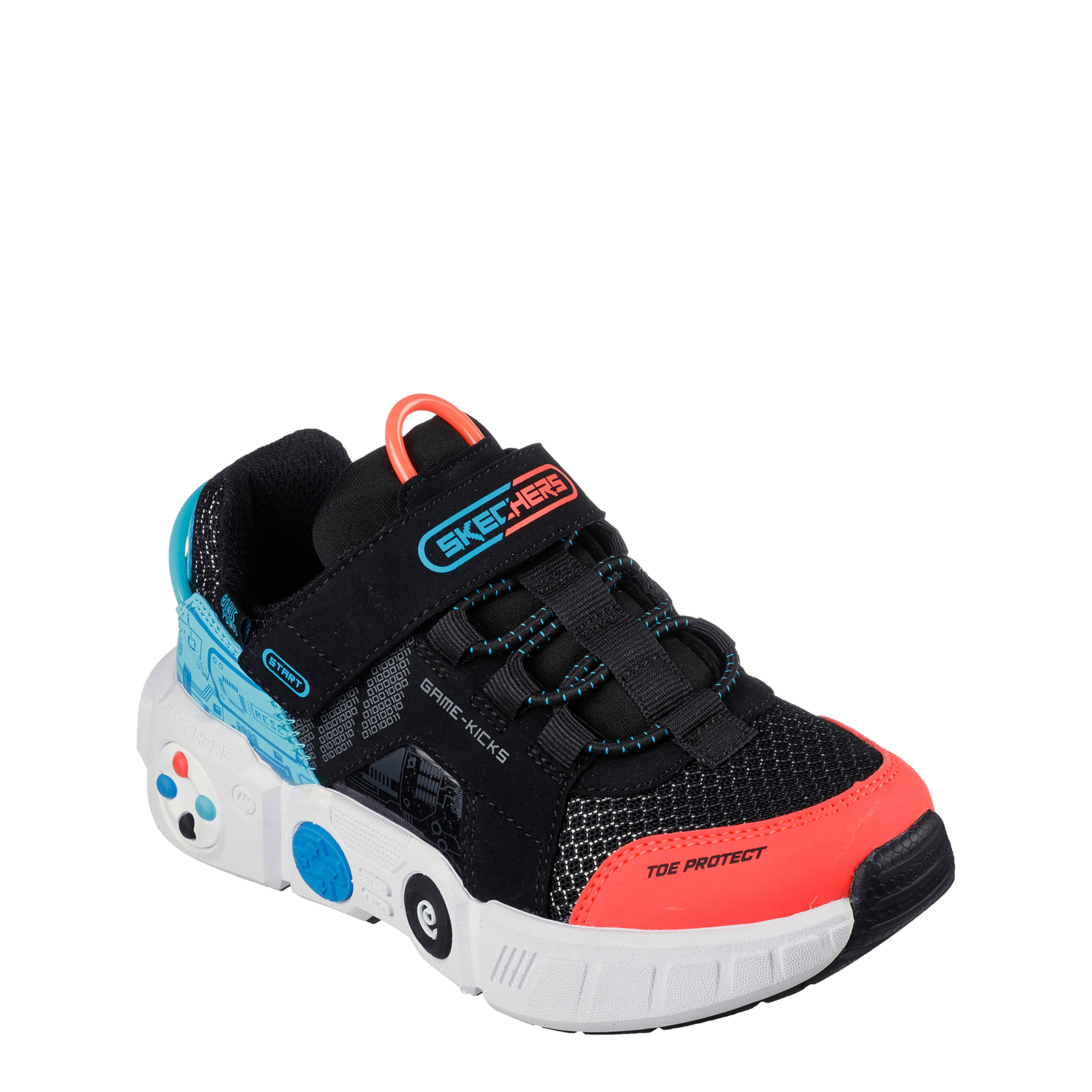 Skechers Zapatillas Gametronix Negras 402260L-BKMT , para Niño