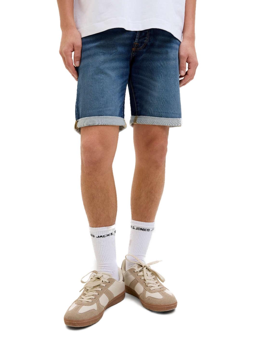 Shorts Jack&Jones Rick denim marino para hombre