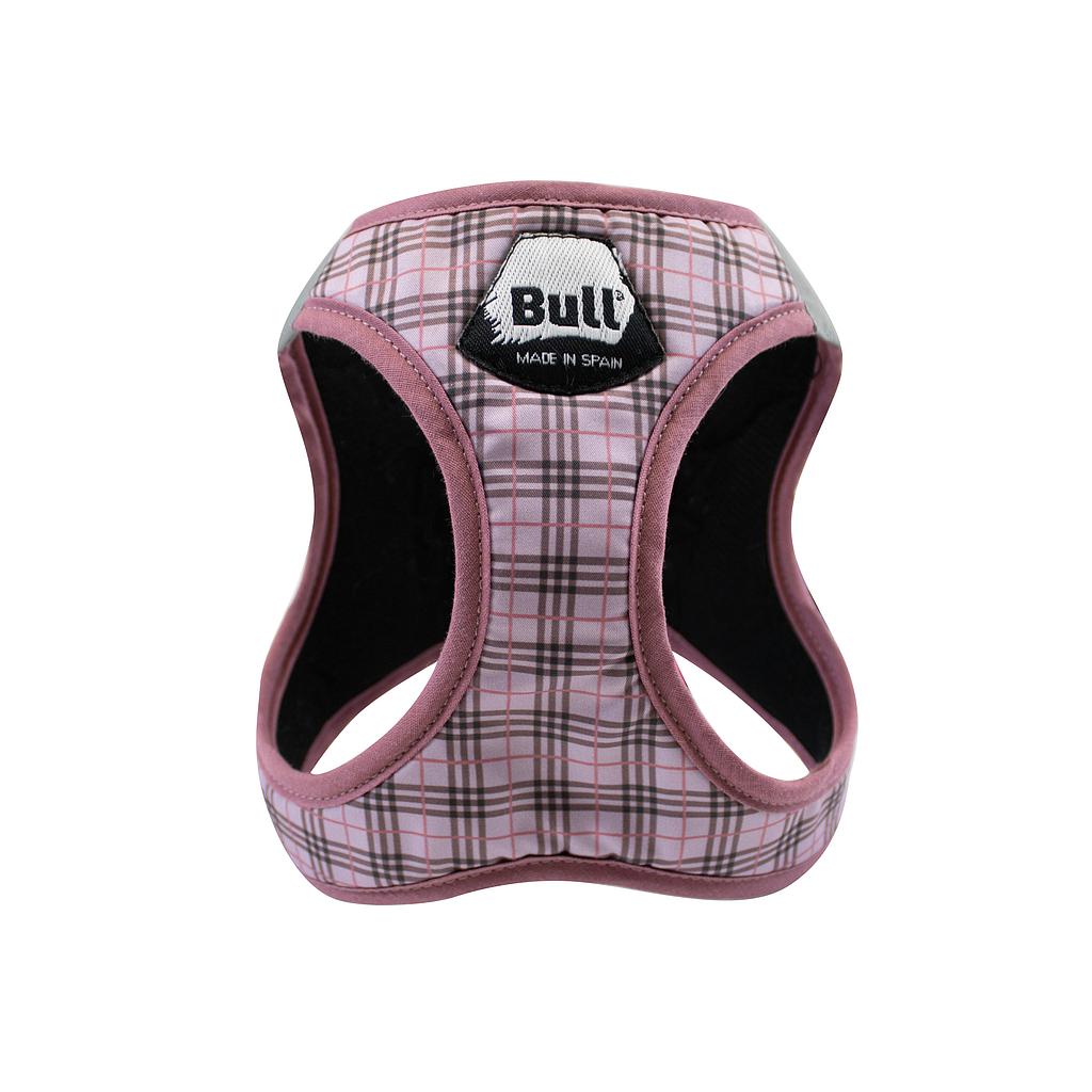 Arnés para Perro Yagu Confort Tartán - Pechera Ajustable Estilo Escocés (Talla T-2 / Cuello 25-27 cm)