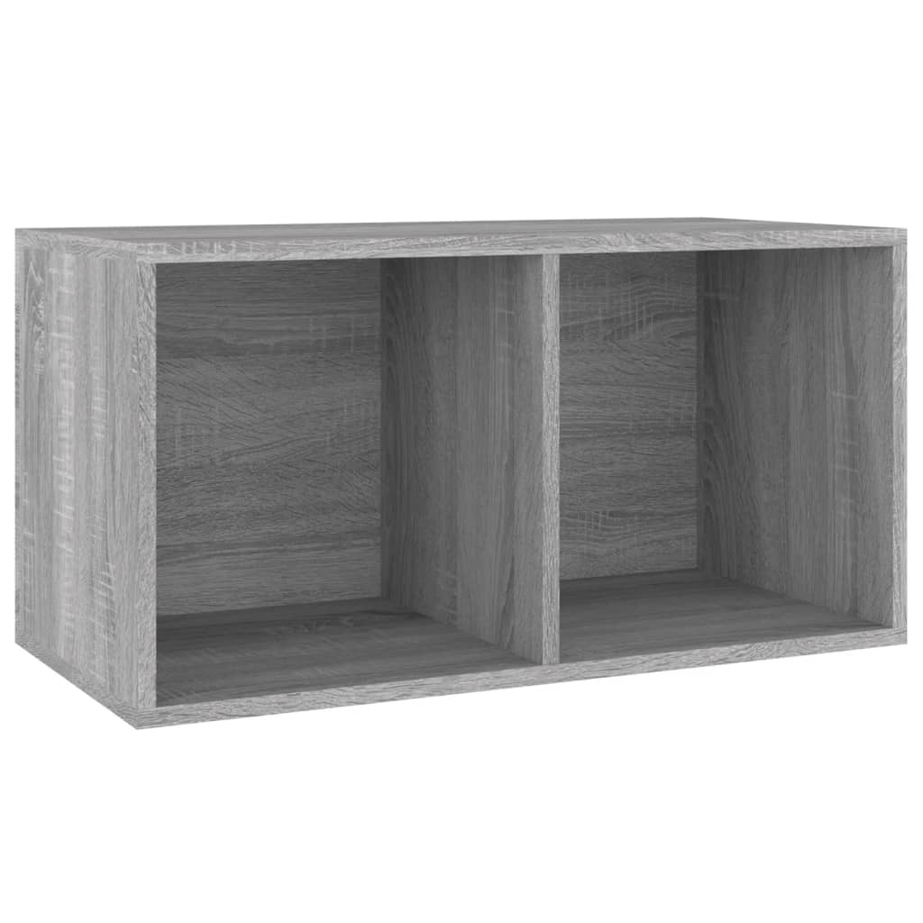 vidaXL Caja para Discos de Vinilo AglomeradoMobiliario Multicolor