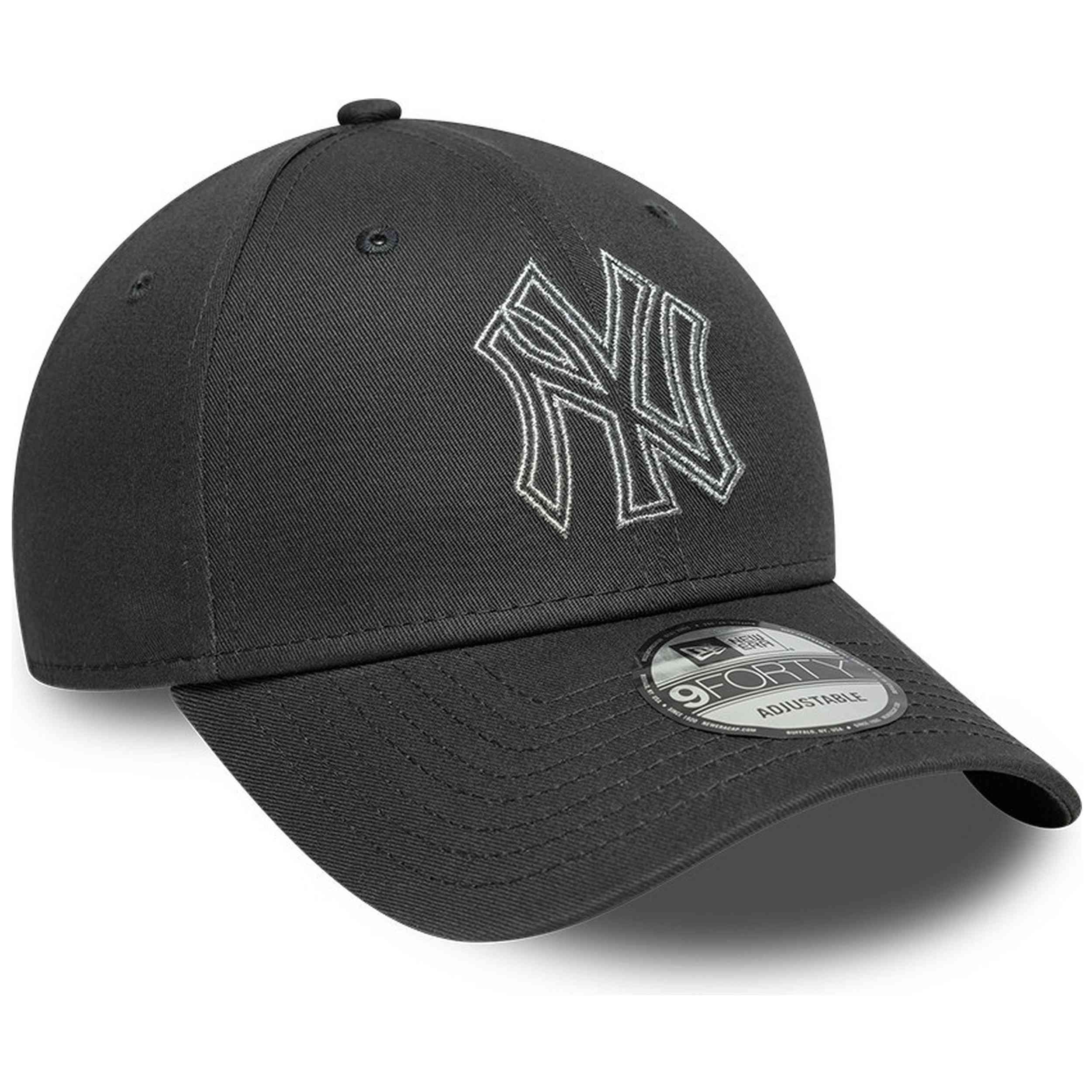Gorra New Era modelo New York Yankees MLB 9FORTY para Hombre en color Negro