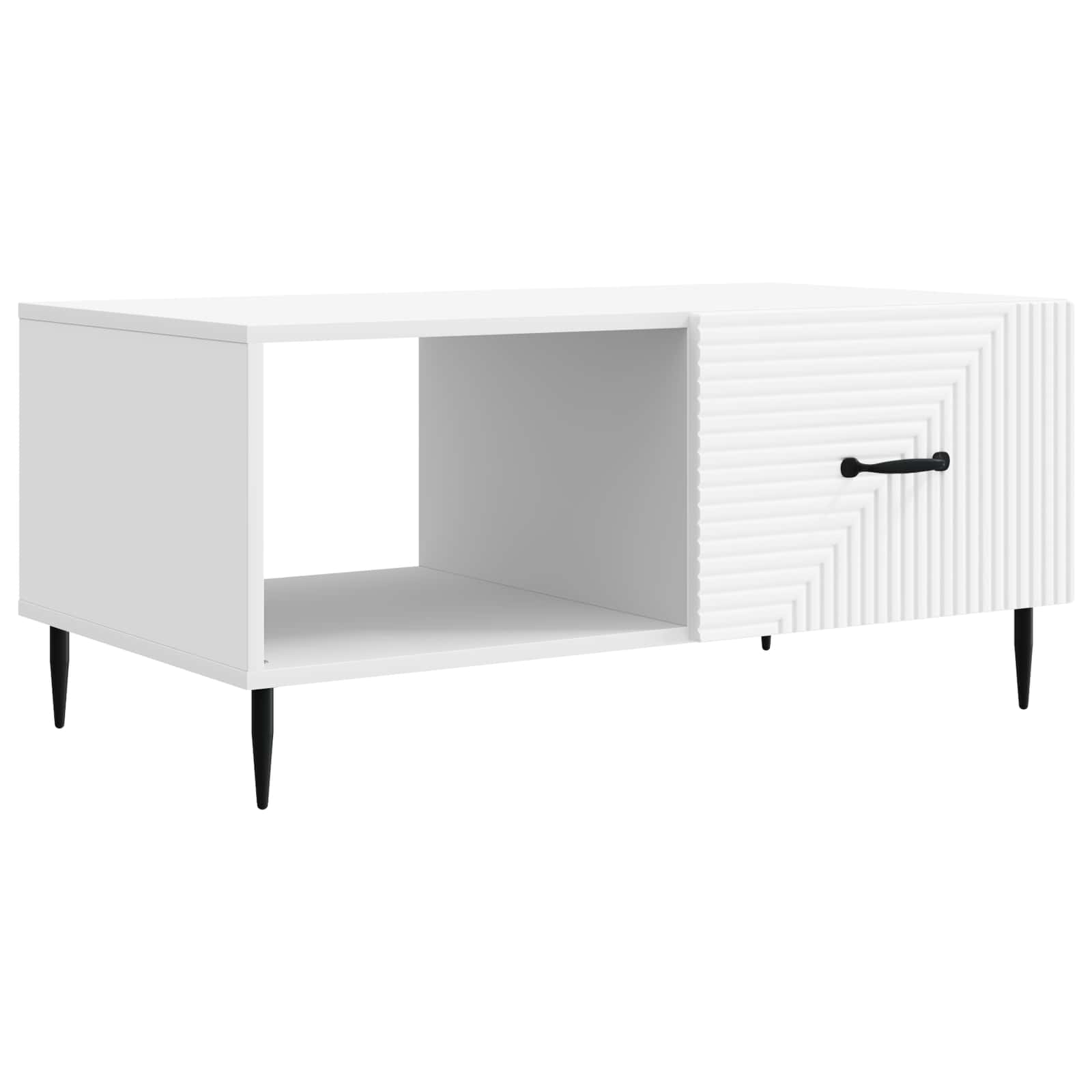 vidaXL Mesa de Café 90 x 50 x 40 cm Madera de Ingeniería Multicolor