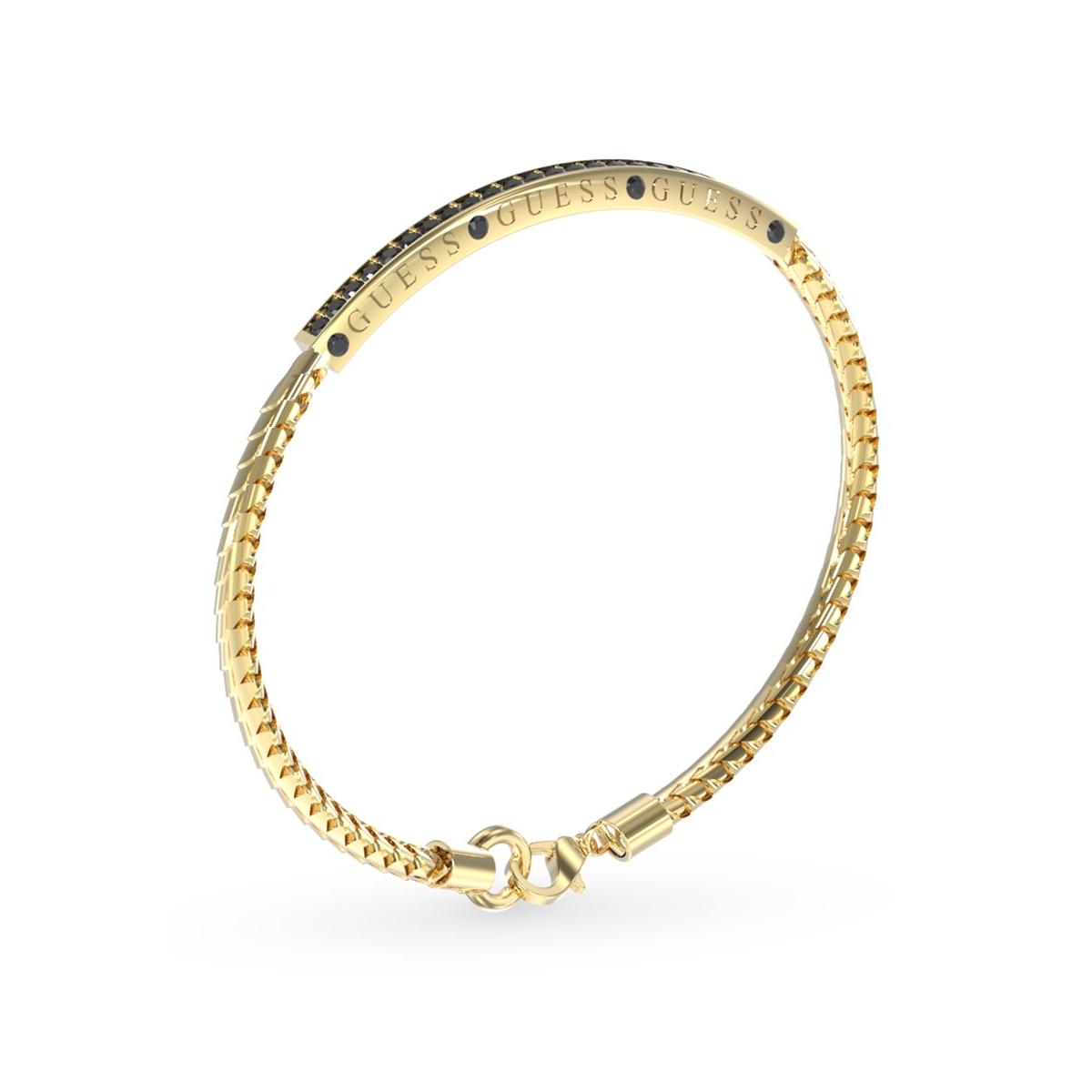 Guess Pulsera Hombre Legacy De Acero Dorado Juxb03218jwygbks