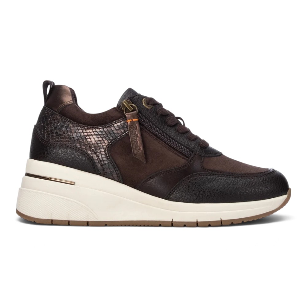 Zapatillas Deportivas Refresh modelo 176177 en color Marrón