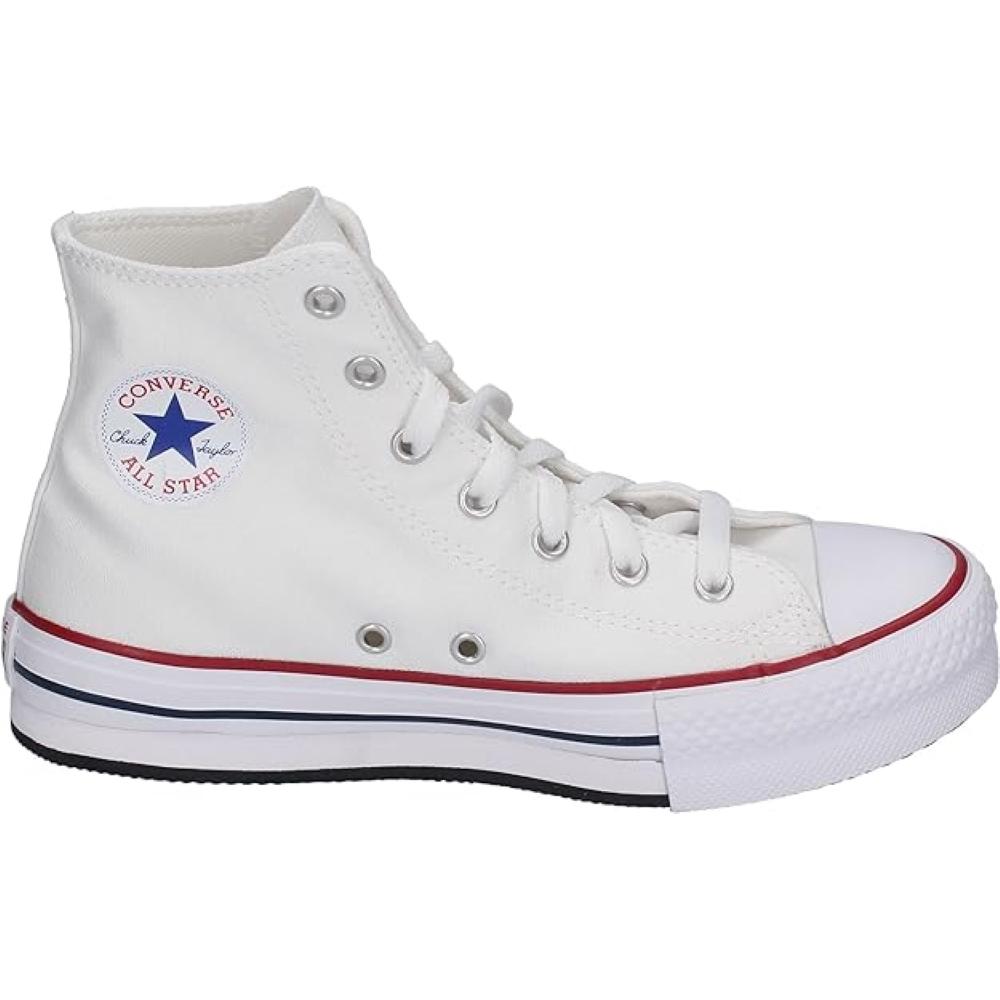 CONVERSE 272856C CTAS EVA LIFT HI WHITE/GARNET/NAVY