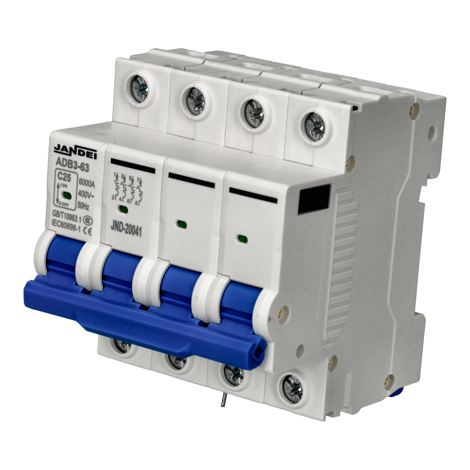 JANDEI Interruptor Magnetotérmico para la Protección de Líneas Eléctricas de Curva Tipo C - Diferentes Modelos