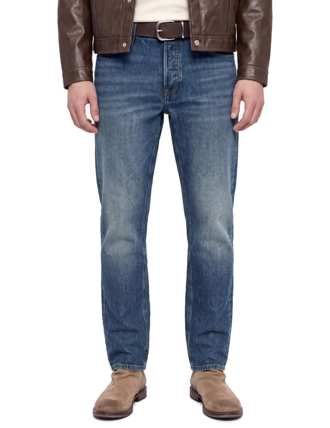 Vaquero Jack&Jones Mike Tapered fit azul para hombre