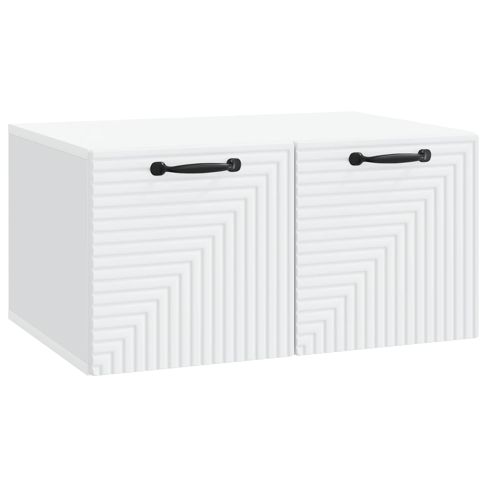 vidaXL Mueble para TV de pared 59,5 x 41 x 30 cm Madera de Ingeniería Multicolor