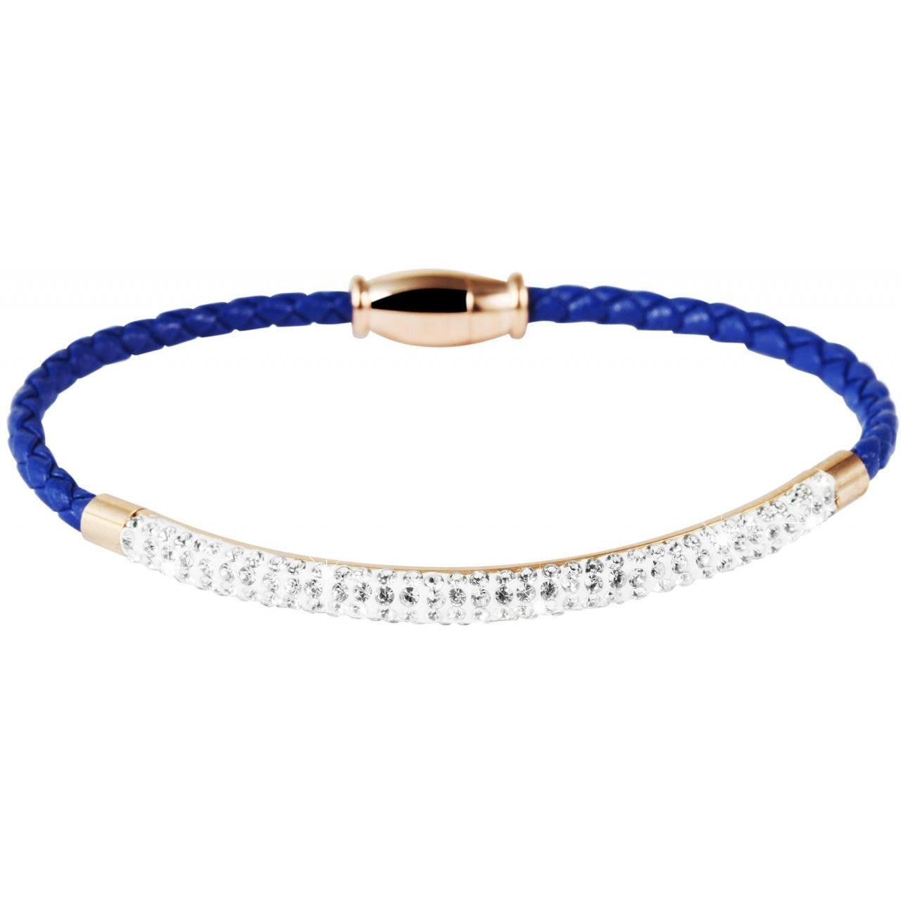 Akzent® Pulsera em Couro com Acabamento Similili